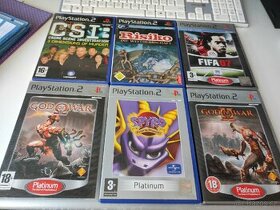 Prodám hry na PlayStation 2/ PS2 část 3