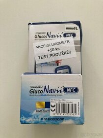 Měřič krevní glukózy bez kódování s NFC připojen - NOVY