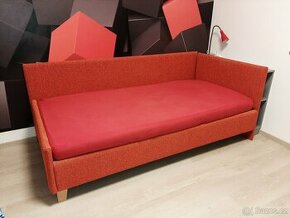 Polohovací čalouněná postel ASON s čely  100x 207 cm