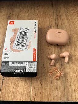 JBL Wave Beam béžová sluchátka - koupeno na Alze 4.3.2025
