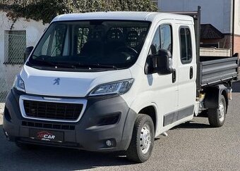 Peugeot Boxer 2.2HDi 3s.sklápěč 7MÍST ČR DPH manuál 110 kw