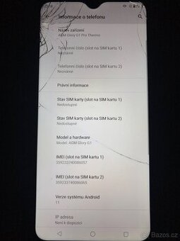 AGM Glory G1 Pro Thermo 8gb Ram 256gb Rom