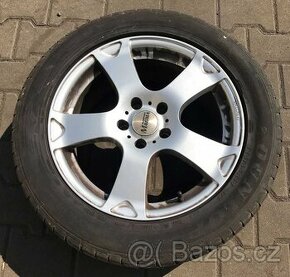 Sada alu MAGMA 7.5x17" 5x112x66.5 ET35 a Dunlop SP Sport