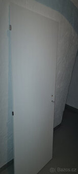2 x bílé nové dveře 70cm 197 cm - Levé+Pravé