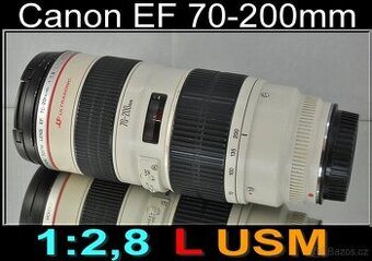 Canon EF 70-200mm f/2.8 L USM full-frame řady L