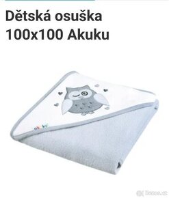 Dětské osušky s kapucí