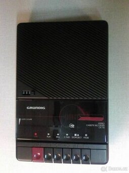 Stereo přehrávač kazet MC nový, zn. Grundic. - 1