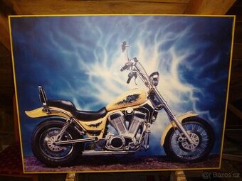 Suzuki Intruder  obraz airbrush