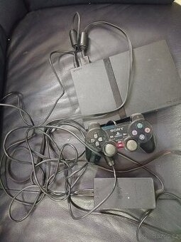 Sony Playstation 2, ovladač, trafo, kabely
