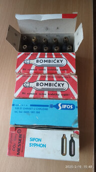 Sifonové bombičky - prázdné plnitelné - 1