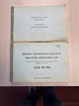 Tatra 148 seznam náhradních dílů a obrazová část