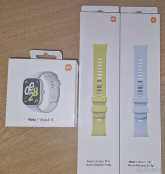 Redmi Watch 4 Silver Gray + 2 řemínky