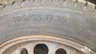 Pneu 195/65/16H 2x MS 6mm