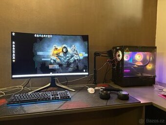 Herní PC + OLED monitor 7800x3d/rtx 4070 ti super