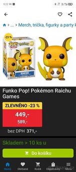 Funko Pop Pokemon Raichu Games