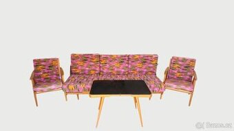 Retro sedací souprava – originál 60.–70. léta