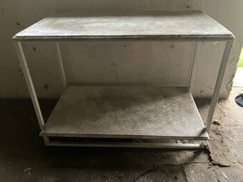 Stůl s mramorem pod TV nebo balkon, zahradu