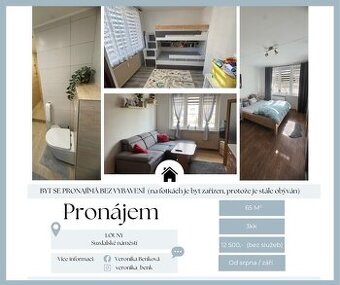 Pronájem 3kk Louny