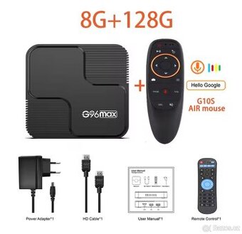 Smart TV box G96 Max Android 14 - 1