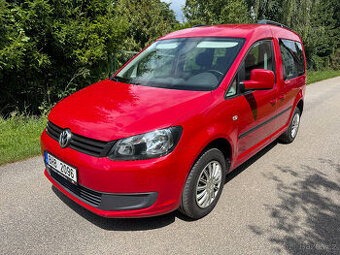 VW Caddy 1.6TDI - nové v ČR - provoz 9/2013