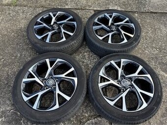 Alu kola Toyota 5x114,3 R18 včetně pneu Michelin 225/50/18