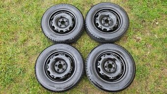 Škoda Fabia zimní pneumatiky 165/70R14 disky 5Jx14 5x100