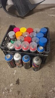 Acrylové Barevné Spreje 20+4