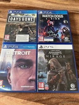 Hry na PS4 a PS5