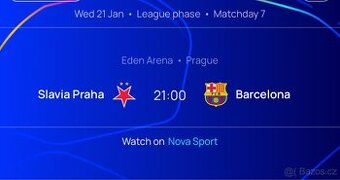SK Slavie Praha vs FC Barcelona