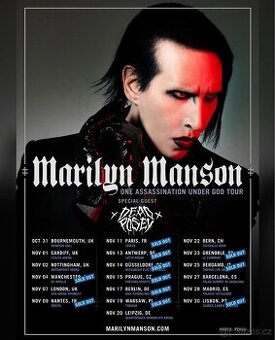 Marilyn Manson 15.11. Praha stání