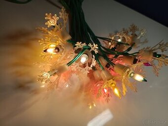 Retro vánoční osvětlení