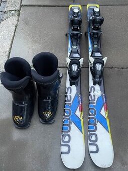 Dětské lyže SALOMON, lyžáky