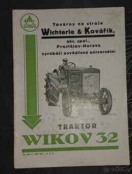 Wikov 32 – originální reklamní knížka, 1930, č. 569