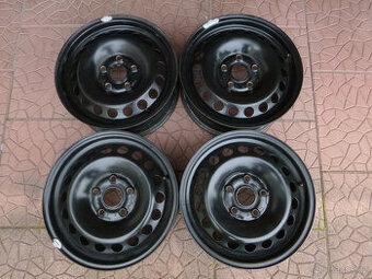 Plechové disky kola originál VW Škoda 5x112 6Jx15 ET47