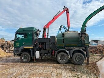 Štěpkovač MAN - JENZ HEM 581R