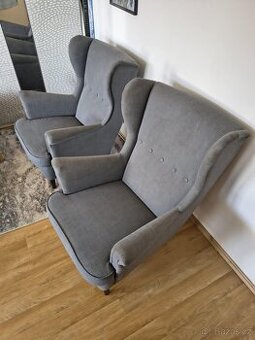 Křeslo STRANDMON (IKEA) 2x