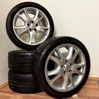 PORSCHE CAYENNE 5x130 R20 ET60+LETNÍ 275/40R20 3mm