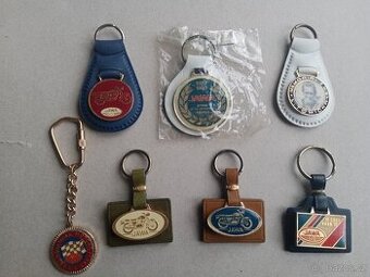 Dobová klíčenka Jawa-250,350, Californian, Pionýr, Mustang