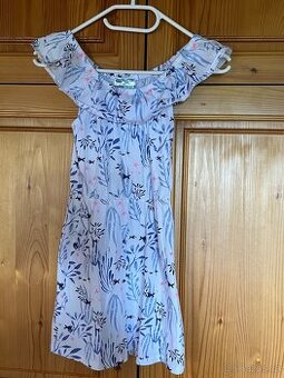 Letní dívčí šaty - velikost 134