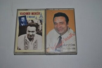 MC kazety Vladimír Menšík