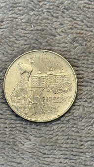 Stříbrná mince Československo – 50 Kčs 1991 (Karlovy Vary, h