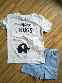 Dětské pyžamo 110 svítící ve tmě