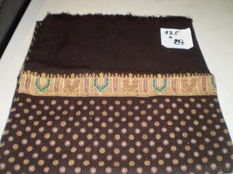 šála pánská - zimní - kašmír - míry na fotu