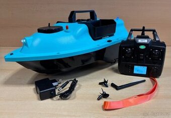 Tříkomorová MODRÁ loďka GPS s baterií 12000mAh včetně obalu