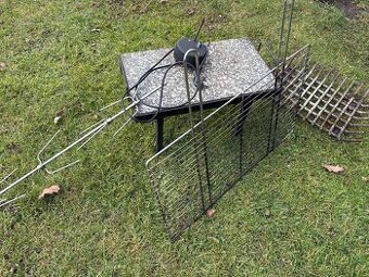 Zahradní betonový krb