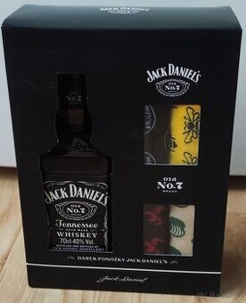 Jack Daniels sada 4x ponožky