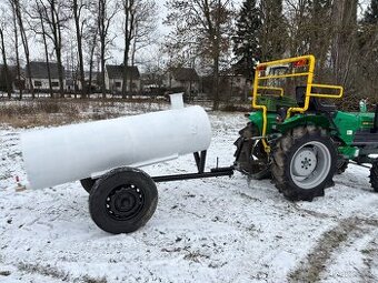 Cisterna na vodu za malotraktor, auto, čtyřkolku, UTV
