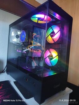 Herní PC AMD Ryzen 5 5600G/ GTX 1080TI 11GB