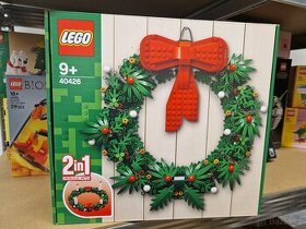 LEGO 40426 Vánoční / adventní věnec 2 v 1