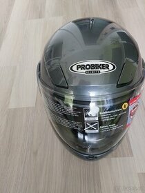 Nová motorkářská helma Probiker, vel. M - 1